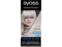 SYOSS Cool Blonds Stufe 3 10 55 Platinum Blond