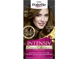 POLY PALETTE Intensiv Creme Coloration 655 5 5 Goldbraun
