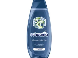 Schauma Shampoo 3in1 Meeresfrische