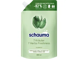 SCHAUMA Shampoo 7 Kraeuter Nachfuellung