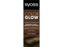 syoss Color Glow Pflegende Haartoenung Tiefes Braun