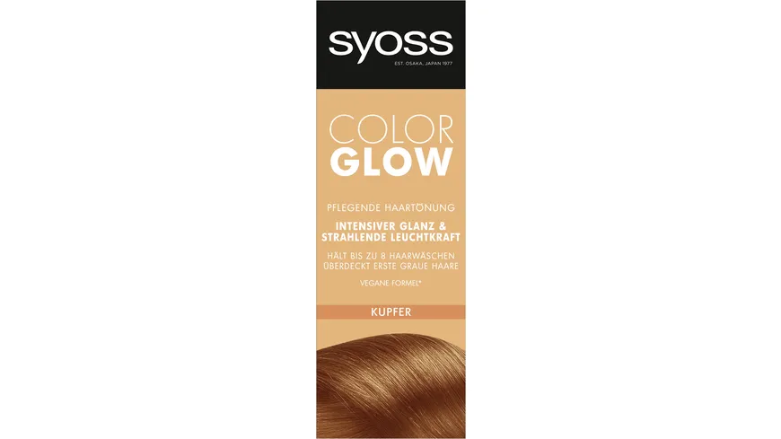 syoss Color Glow Pflegende Haartönung Kupfer