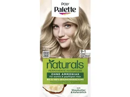 PALETTE NATURALS Permanente Haarfarbe 9 1 Kuehles Beige Blond