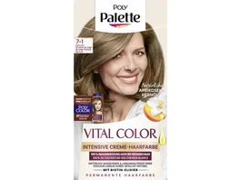 Poly Palette Vital Color Intensive Creme Haarfarbe 7 1 Kuehles Dunkelblond
