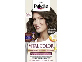 Poly Palette Vital Color Intensive Creme Haarfarbe 5 0 Mittelbraun