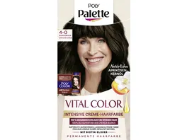 Poly Palette Vital Color Intensive Creme Haarfarbe 4 0 Dunkelbraun