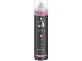 taft Haarspray Power Cashmere artige Geschmeidigkeit Haltegrad 5 sehr starker Halt