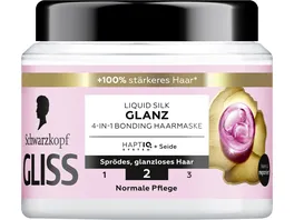 GLISS Liquid Silk Glanz 4 in 1 Bonding Haarmaske