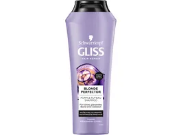 GLISS Blonde Perfector Purple Aufbau Shampoo