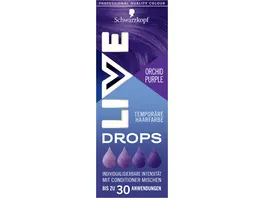 Schwarzkopf LIVE Drops Haarfarbe Orchid Purple