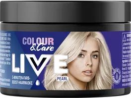 Schwarzkopf LIVE Colour Care 5 Minuten Farb Boost Haarmaske Pearl