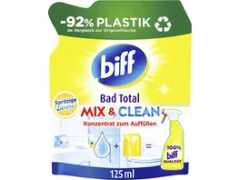 BIFF Badreiniger Konzentrat Total Mix Clean Spritzige Zitrone