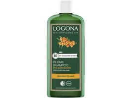 LOGONA Repair Pflege Shampoo Bio Sanddorn