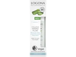 LOGONA CLASSIC Hyaluron Hydro Fluid Bio Aloe Vera Hyaluronsaeure