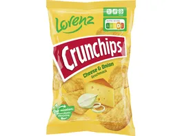 Lorenz Crunchips Cheese Onion