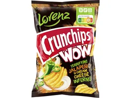 Crunchips Wow Jalapeno Cream Cheese 110g