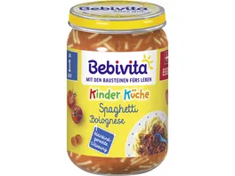 Bebivita Kinder Kueche Spaghetti Bolognese