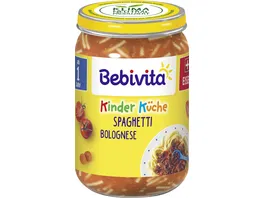 Bebivita Kinder Kueche Spaghetti Bolognese