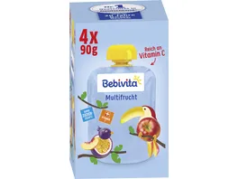 Bebivita Quetschbeutel Frucht Multifrucht