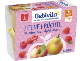 Bebivita Feine Fruechte Himbeere in Apfel Birne