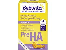 Bebivita Hydrolysierte Anfangsnahrung Pre HA