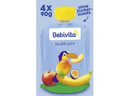 Bebivita Quetschbeutel Frucht Multifrucht