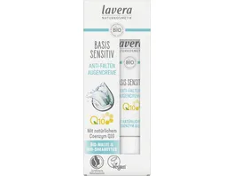 lavera BASIS SENSITIV Anti Falten Augencreme Q10