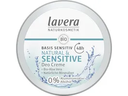 lavera BASIS SENSITIV Deo Creme NATURAL SENSITIVE