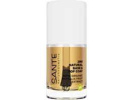 SANTE 2in1 Natural Base Top Coat