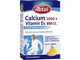 ABTEI Osteo Vital Calcium 1000 Vitamin D3 800 I E