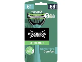 Wilkinson Sword Rasierapparat Xtreme 3 Sensitive Comfort Einwegrasierer