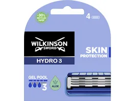 WILKINSON SWORD Hydro3 Klingenpackung mit 4 Klingen