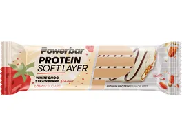 POWERBAR Protein Soft Layer White Choc Strawberry