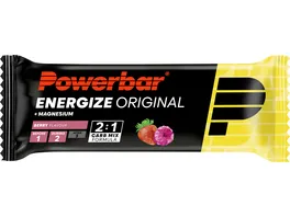 POWERBAR ENERGIZE ORIGINAL Der Klassiker der Kohlenhydratriegel seit 1986 Berry