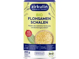 Zirkulin Flohsamen Schalen gemahlen