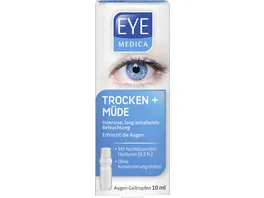 EyeMedica Augen Geltropfen Trocken Muede