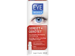 EyeMedica Augentropfen Gereizt Geroetet