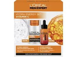 L Oreal Paris Men Expert Geschenkset Hydra Energy Vitamin C
