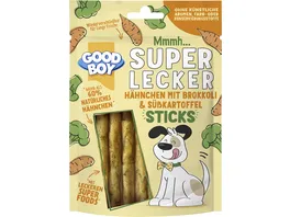 Good Boy Super Lecker Sticks Haehnchen mit Brokkoli Suesskartoffel