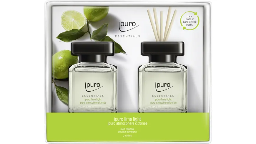 ipuro Raumduft Essentials, 200 ml, Lime light 