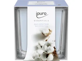 ipuro Kerze Essentials cotton fields