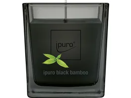 ipuro Kerze Essential Black Bamboo