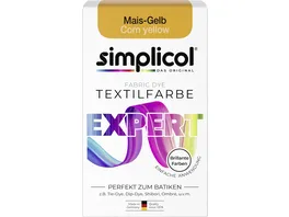 simplicol Textilfarbe expert Mais Gelb