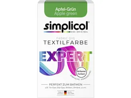 Simplicol Textilfarbe Expert Apfel Gruen