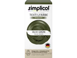 Simplicol Textilfarbe Intensiv Oliv Gruen