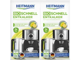 HEITMANN Bio Schnell Entkalker Doppelpack