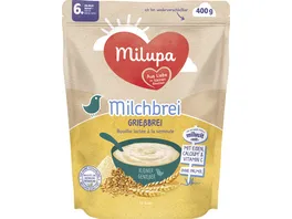 MILUPA Milchbrei Griessbrei Miluvit mit ab dem 6 Monat 400G