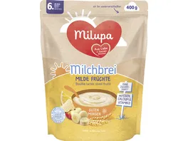 MILUPA Milchbrei Milde Fruechte Guten Morgen ab dem 6 Monat