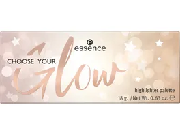 essence CHOOSE YOUR Glow highlighter palette