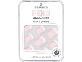 essence FRENCH manicure click go nails